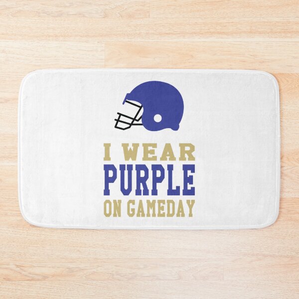 Item preview, I Wear Purple on Gameday   designed and sold by StellasCosmos.