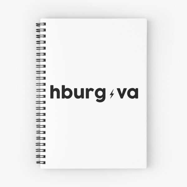 Item preview, harrisonburg  hburg virginia lightning bolt   black    designed and sold by StellasCosmos.