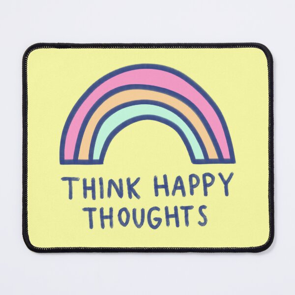 Think Happy Thoughts Teens Spring Positive Message Teachers T-Shirt