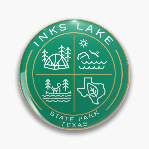 Item preview, Inks Lake State Park Heraldic Logo designed and sold by VanyaKar.