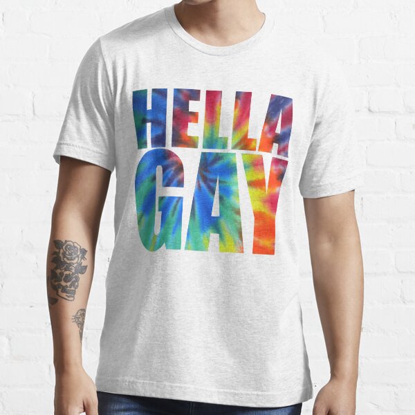 Hella Gay - rainbow Essential T-Shirt