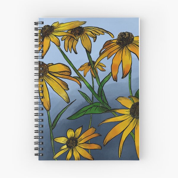 Artikelvorschau, Black Eyed Susan Blumen entworfen und verkauft von Art of Camping Now.