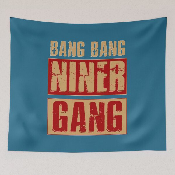 Item preview, Bang Bang Niner Gang Football Cool Long Sleeve designed and sold by CanvasNeon.