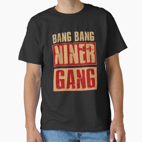 Item preview, Bang Bang Niner Gang Football Cool Long Sleeve designed and sold by CanvasNeon.