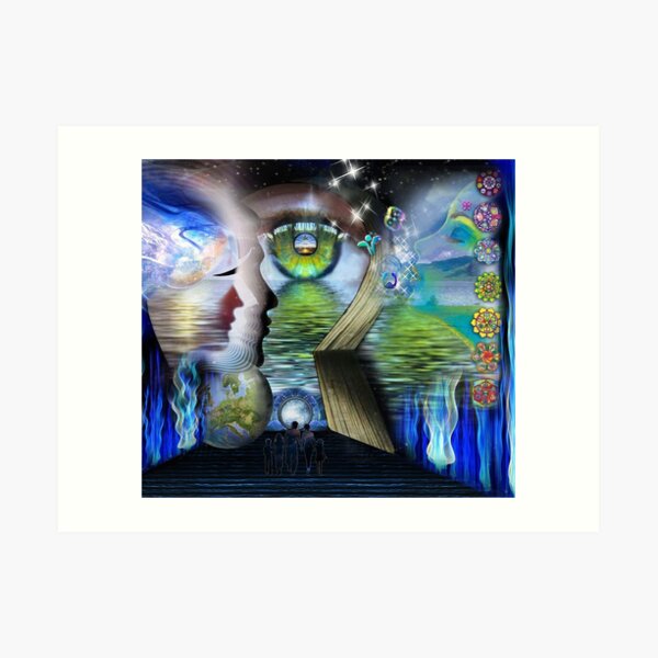 The Language of Light Art Print
