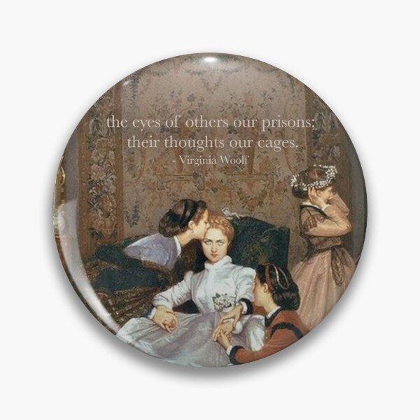 Item preview, Virginia Woolf quote designed and sold by glittrfae.