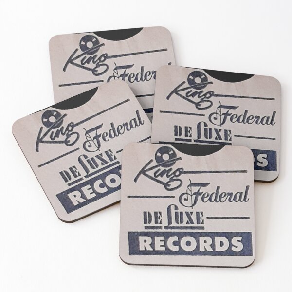 Item preview, KING, FEDERAL, DELUXE, company sleeve, detail, record, records, shellac, 78, Rhythm and Blues, Country, Bluegrass, Label designed and sold by Vintaged.