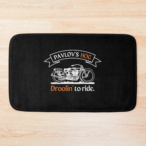 Item preview, Pavlov's HOG - Fun black t-shirt for Harley Motorcycle and dog lovers designed and sold by JCMCDesigns.