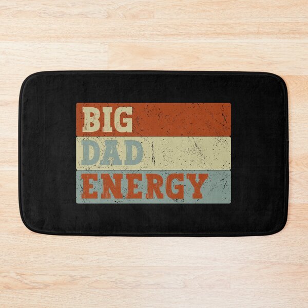 Item preview, Retro Vintage Distressed Big Dad Energy, Funny Fathers Day design designed and sold by Merchking1.