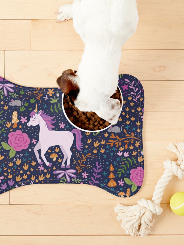 Disover Unicorn - Pet bowl mat