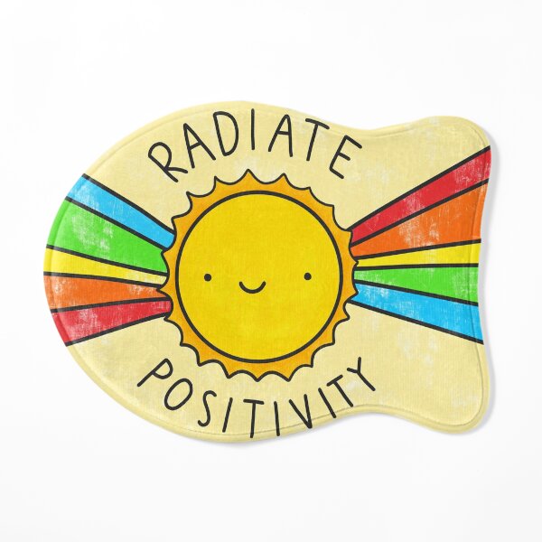 Radiate Positivity Cat Mat