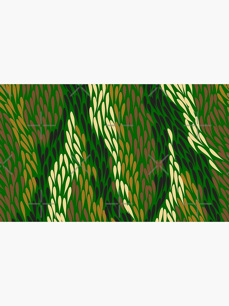 Authentic Aboriginal Art - Grasslands 2 by HogarthArts