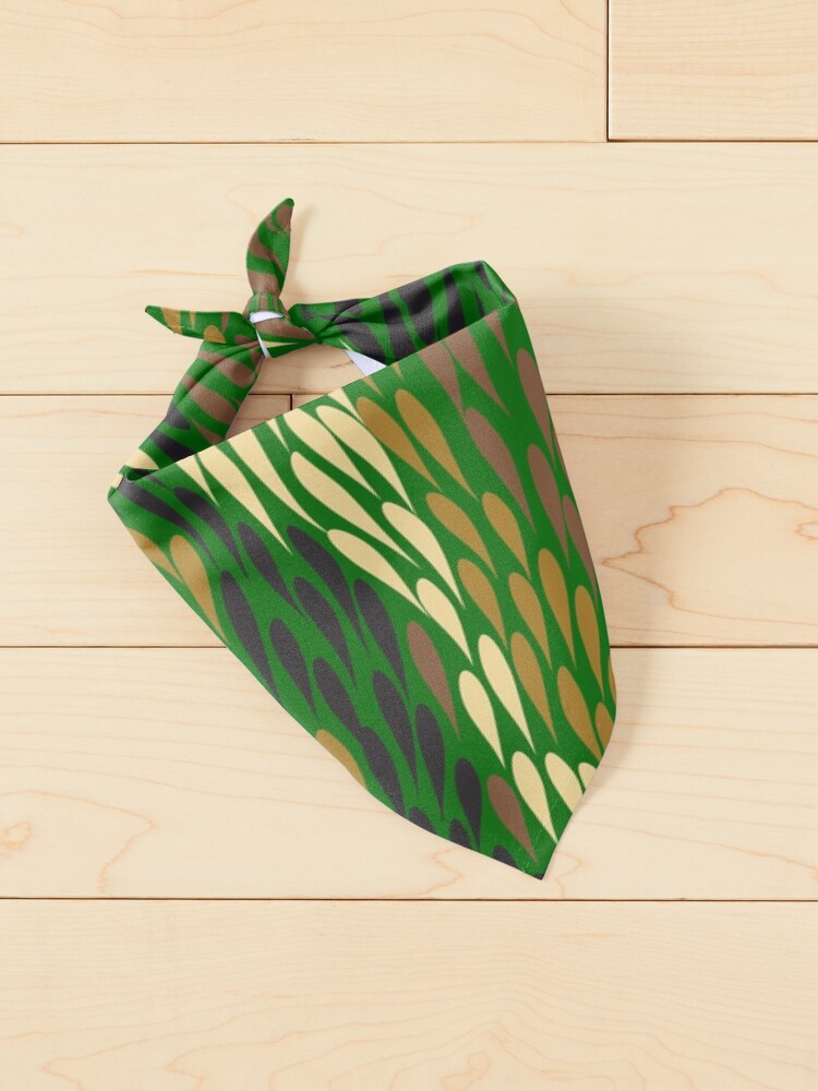 Alternate view of Authentic Aboriginal Art - Grasslands 2 Pet Bandana