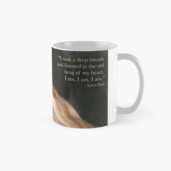 Item preview, Sylvia Plath quote designed and sold by glittrfae.