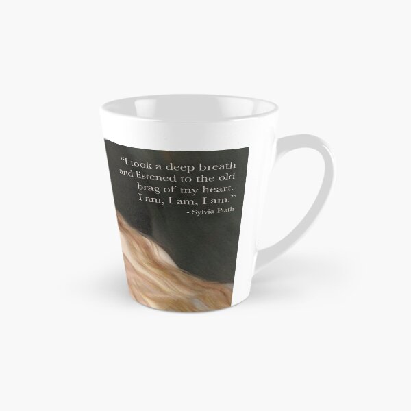 Item preview, Sylvia Plath quote designed and sold by glittrfae.