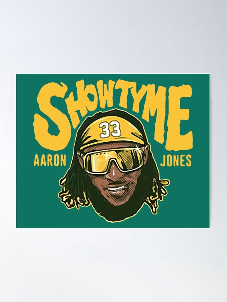 Aaron Jones Home Jersey Poster for Sale by designsheaven