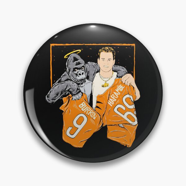 Item preview,  The Cincinnati Jersey Swap Joe Burrow And Harambe Shirt designed and sold by Chambers-Avara.
