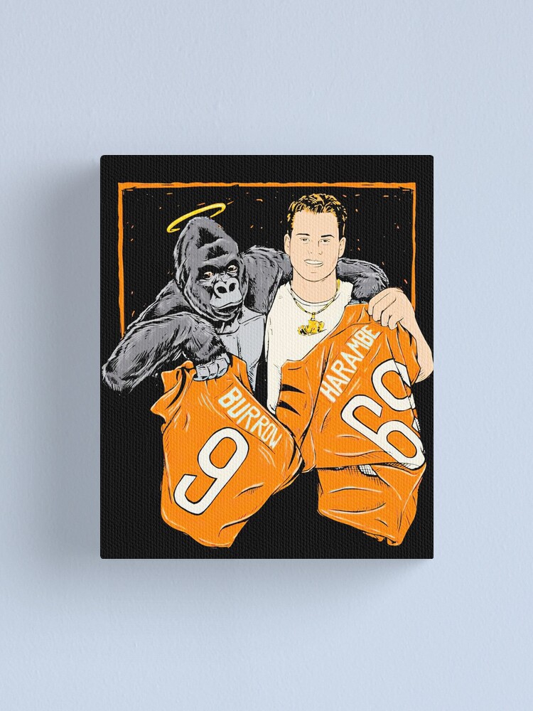 The Cincinnati Jersey Swap Joe Burrow And Harambe Shirt Essential T-Shirt  for Sale by Chambers-Avara