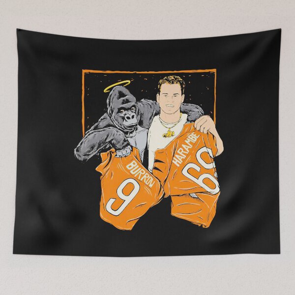 Item preview,  The Cincinnati Jersey Swap Joe Burrow And Harambe Shirt designed and sold by Chambers-Avara.