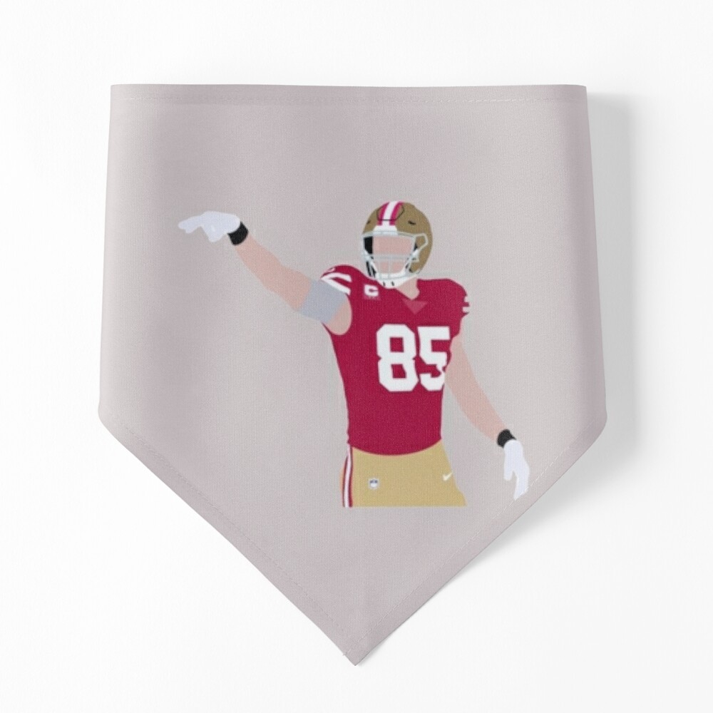 George Kittle Football Paper Poster 49ers - George Kittle - Hoodie