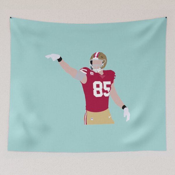 Item preview, George Kittle designed and sold by CanvasNeon.