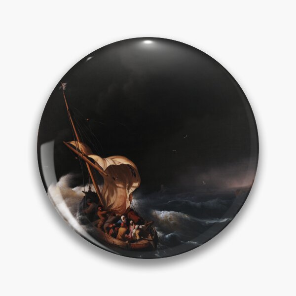 Item preview, Christ in the Storm on the Sea of Galilee by Ludolf Backhuysen Remastered Xzendor7 Classical Art Old Masters Reproductions designed and sold by Xzendor7 Digital Art Creations.