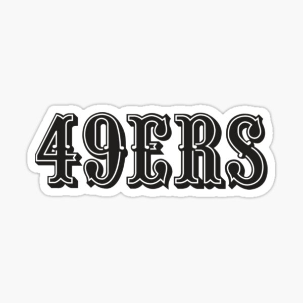 49ers decal