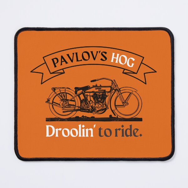 Item preview, Pavlov's HOG - Fun t-shirt for Harley Motorcycle and dog lovers designed and sold by JCMCDesigns.