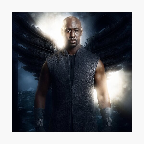 "Amenadiel" Photographic Print by LaLaMora Redbubble