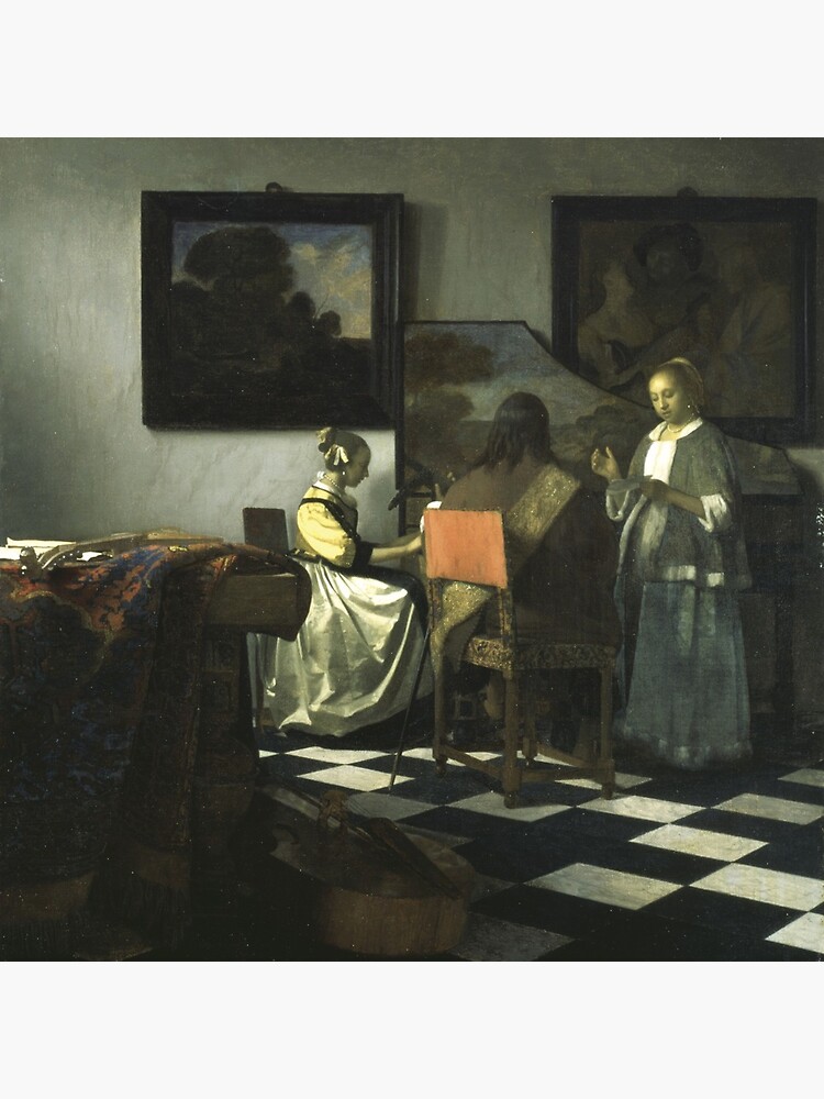 Stolen Art - The Concert by Johannes Vermeer by podartist