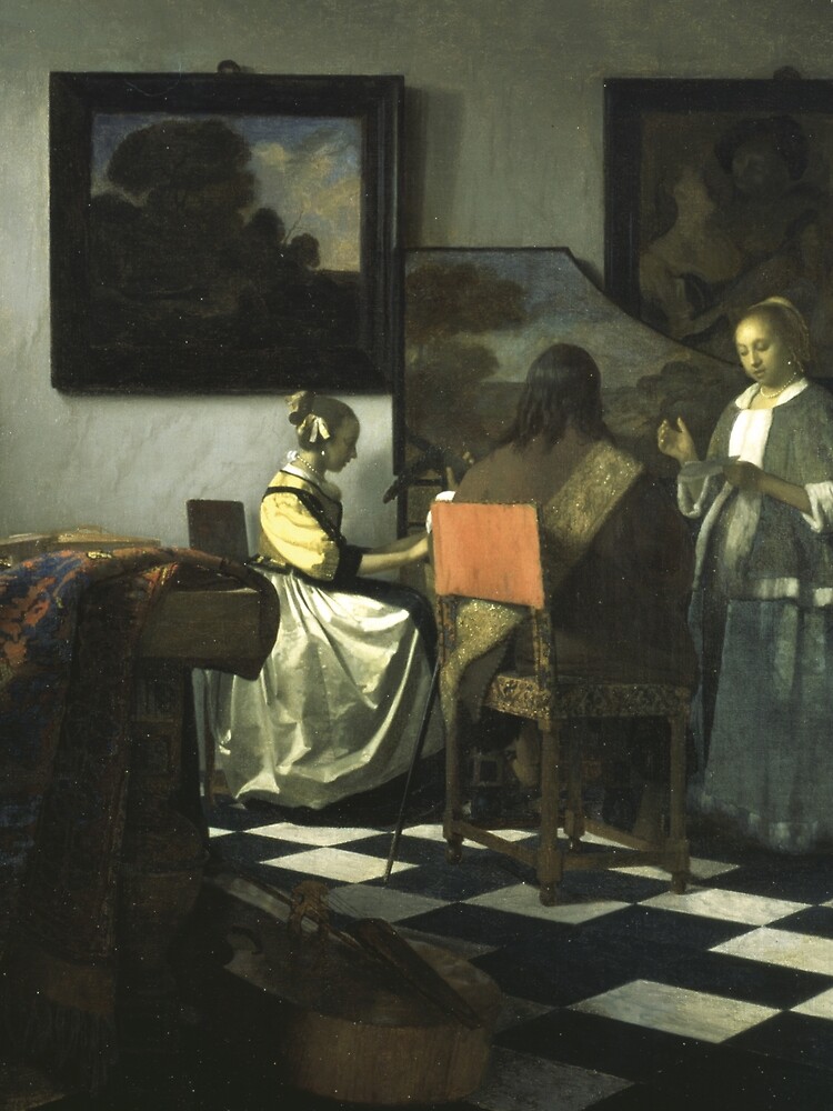 Stolen Art - The Concert by Johannes Vermeer by podartist