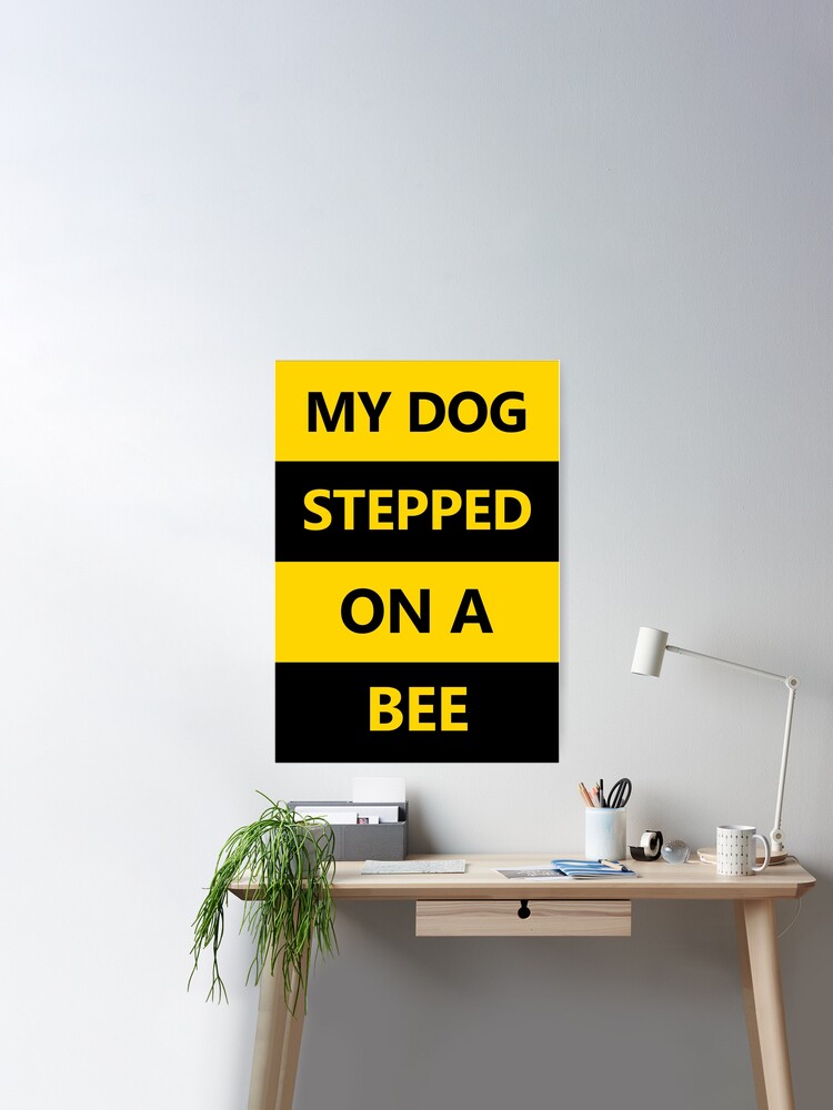 Amber Mug Gift - My Dog Stepped On A Bee I Really Need A Pee