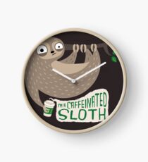Koffeinhaltige Faultiere Uhr