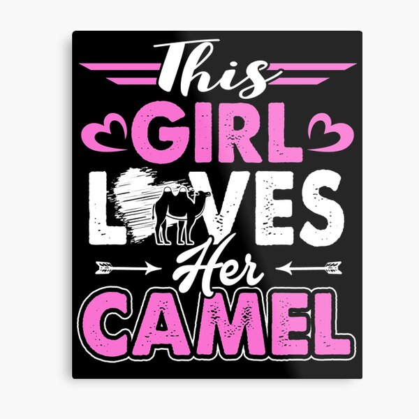 Item preview, This Girl Loves Her Camel designed and sold by UnknownArtistt.