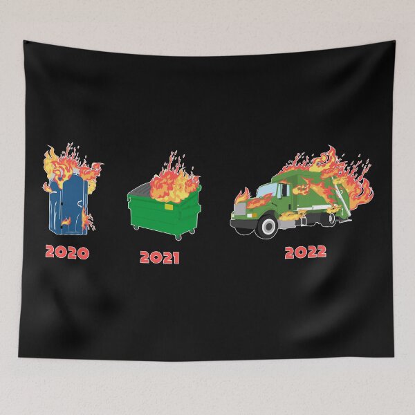 Item preview, The World is STILL Hot Garbage designed and sold by doctorheadly.
