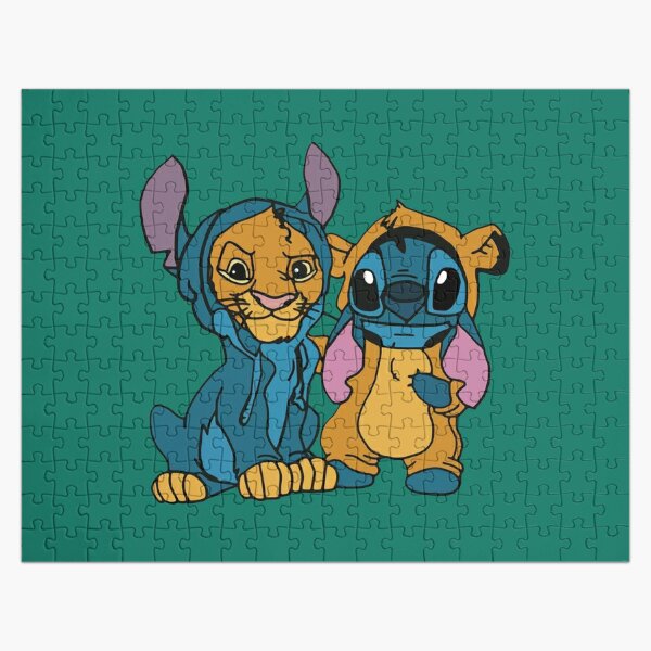 Lilo & Stitch - 1000 pieces. First puzzle in 5+ years! Now I'm addicted and  can't stop buying puzzles. : r/Jigsawpuzzles