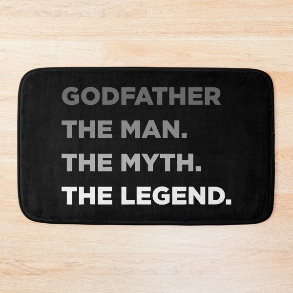 Item preview, Godfather The Man The Myth The Legend For Godparent Godfather For Men designed and sold by BernardMurray.