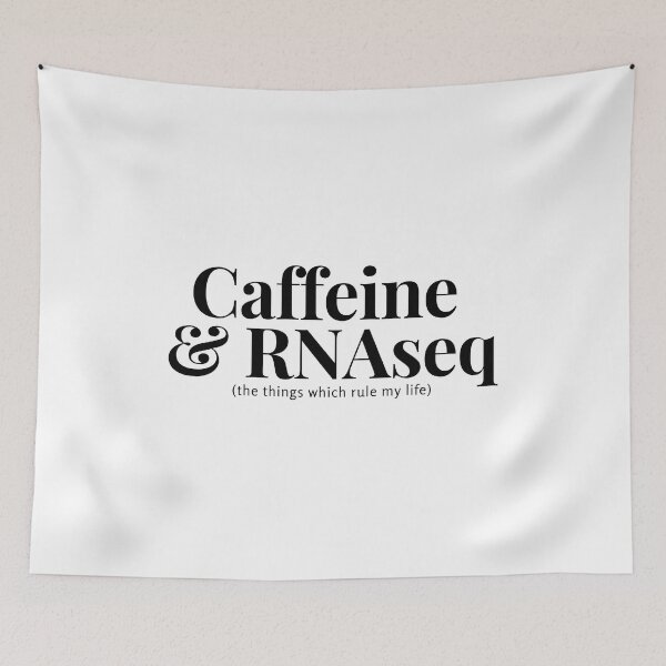 Item preview, Caffeine and RNAseq - the things which rule my life designed and sold by quiet-charm.