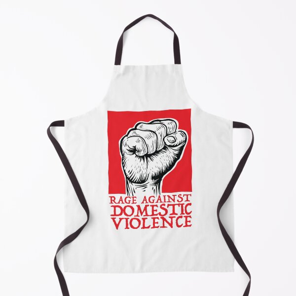 Item preview, Rage Against Domestic Violence ( Propaganda Fist Red ) designed and sold by WULFLAND ARTS.