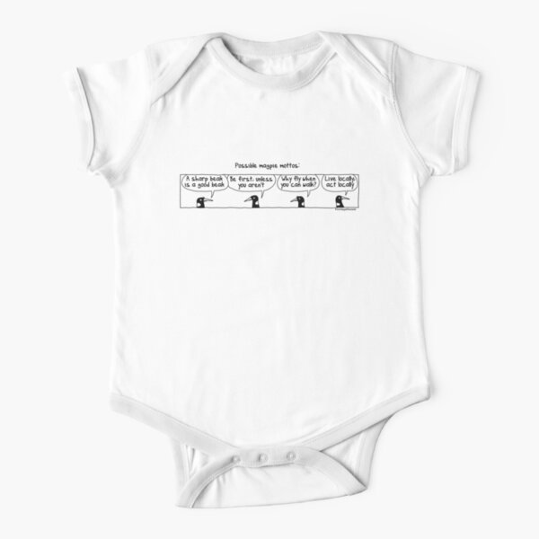Possible Magpie Mottos Short Sleeve Baby One-Piece