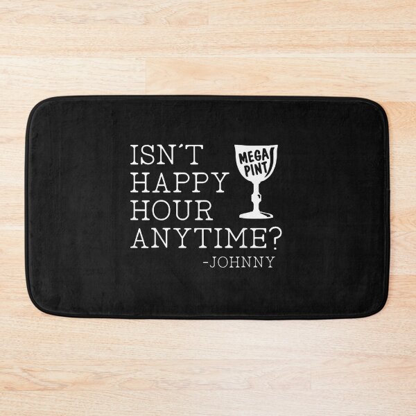 Item preview, Isn’t Happy Hour Anytime Mega Pint Johnny Trendy Sarcastic T-Shirt designed and sold by Chambers-Avara.