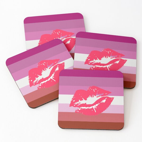 Item preview, Lipstick Lesbian Pride Flag designed and sold by Gayesthetic.