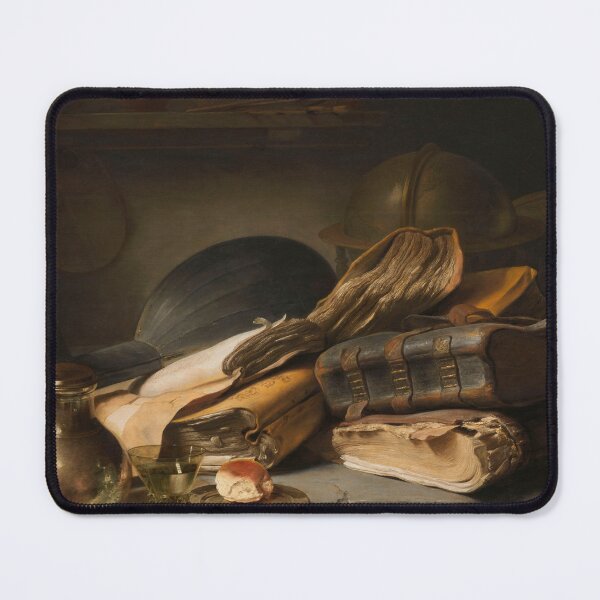 Item preview, Still Life with Books by Jan Lievens, Dutch, 1627-1628 designed and sold by Shapes-Mania.