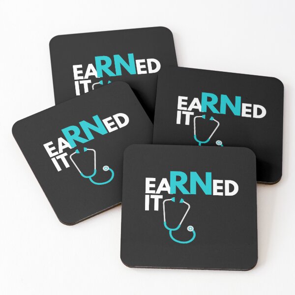 Item preview, Earned it- Registered Nurse graduate designed and sold by Oreo2020 Creations.