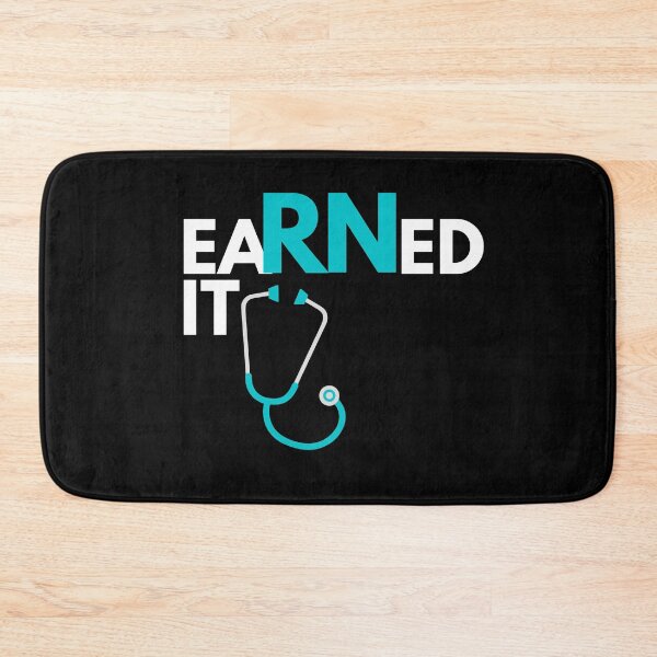 Item preview, Earned it- Registered Nurse graduate designed and sold by Oreo2020 Creations.