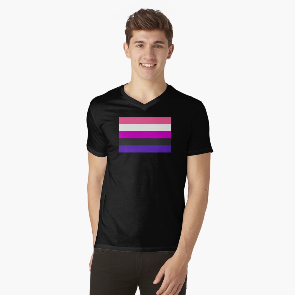 Item preview, V-Neck T-Shirt designed and sold by Gayesthetic.
