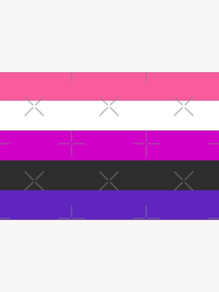 Genderfluid Pride Flag Poster For Sale By Gayesthetic Redbubble