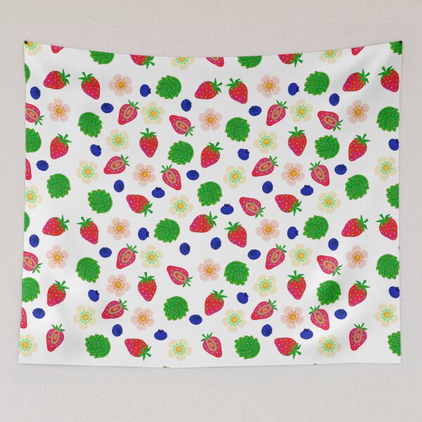 Item preview, strawberry magic - white designed and sold by pikaole.