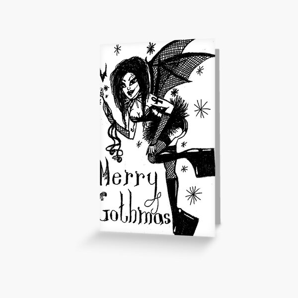 Merry Gothmas Greeting Card