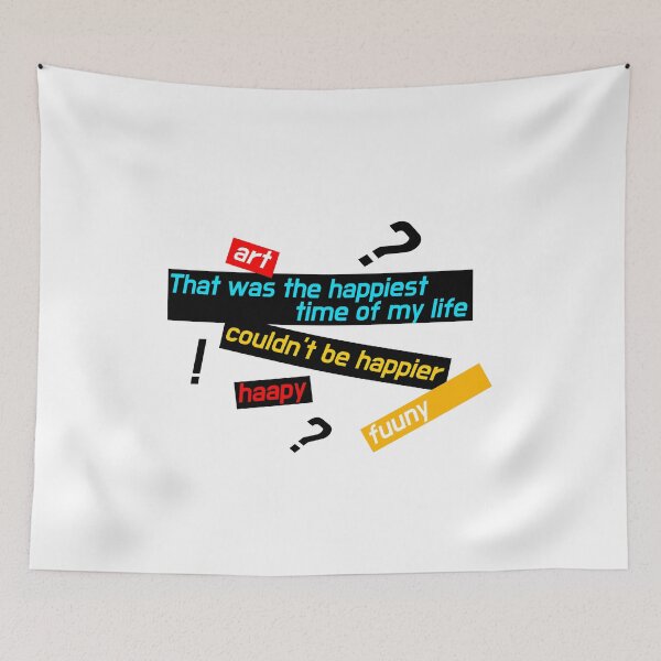 Item preview, typography designed and sold by crazyhome.